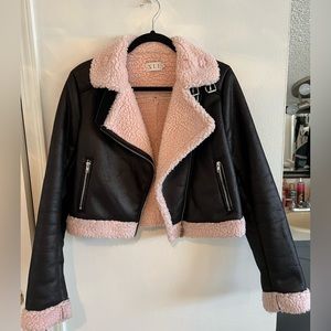 XLE THE LABEL Monica Aviator Jacket
